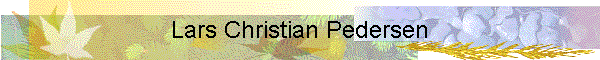 Lars Christian Pedersen