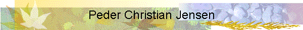 Peder Christian Jensen